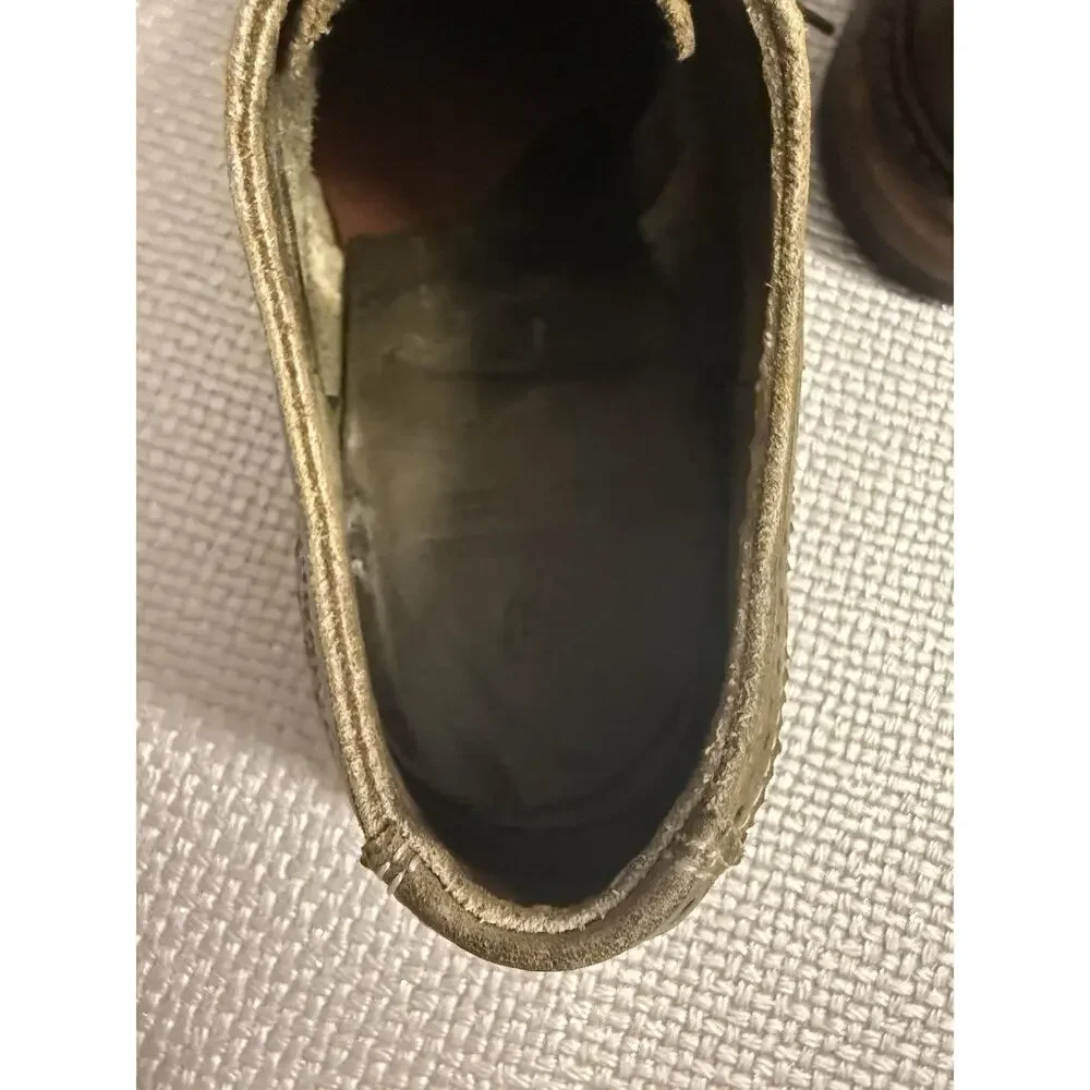 Allen Edmonds Neumok Wingtip Oxford Shoes Green Nubuck Leather Mens US 7